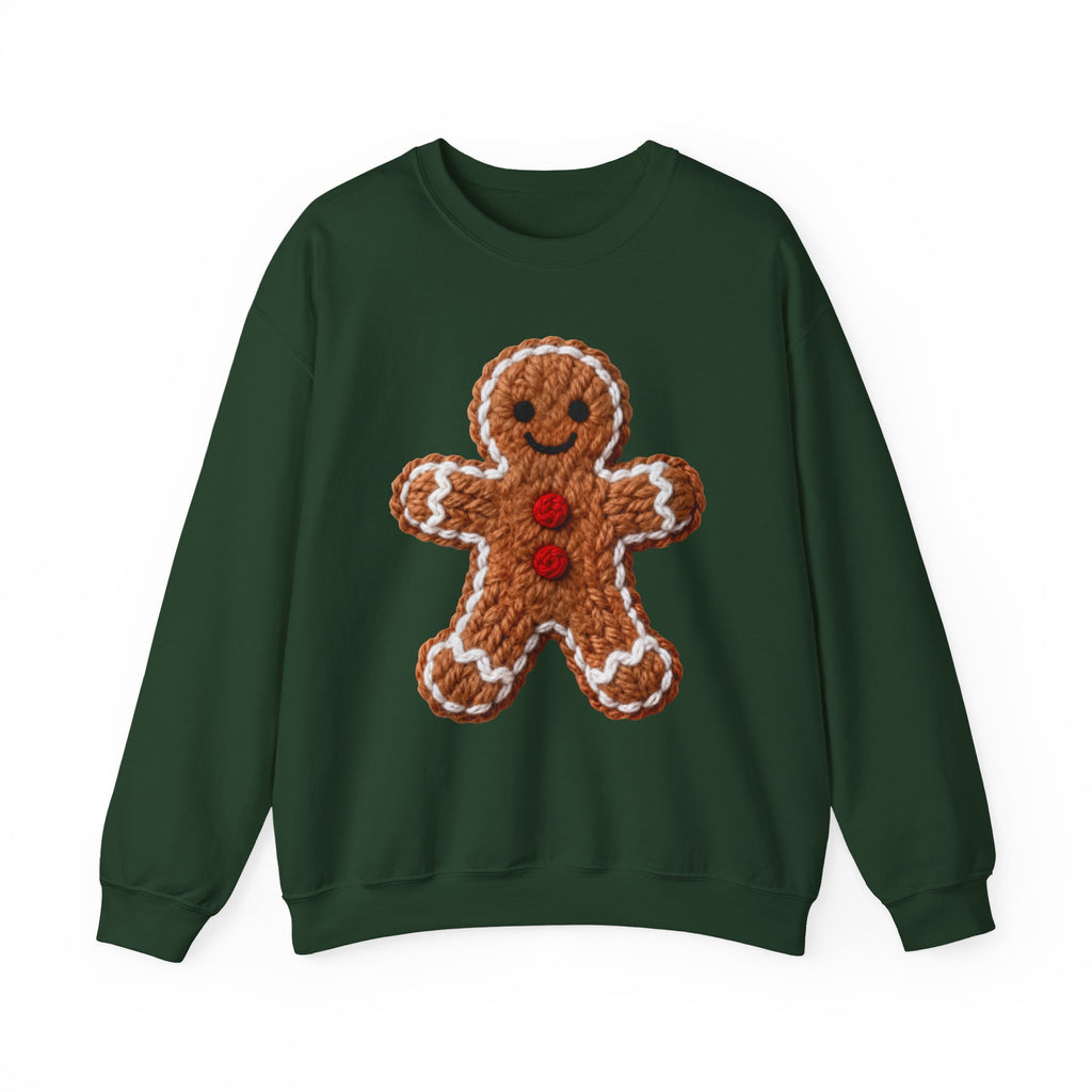 Gingerbread Man Holiday Crewneck Sweatshirt