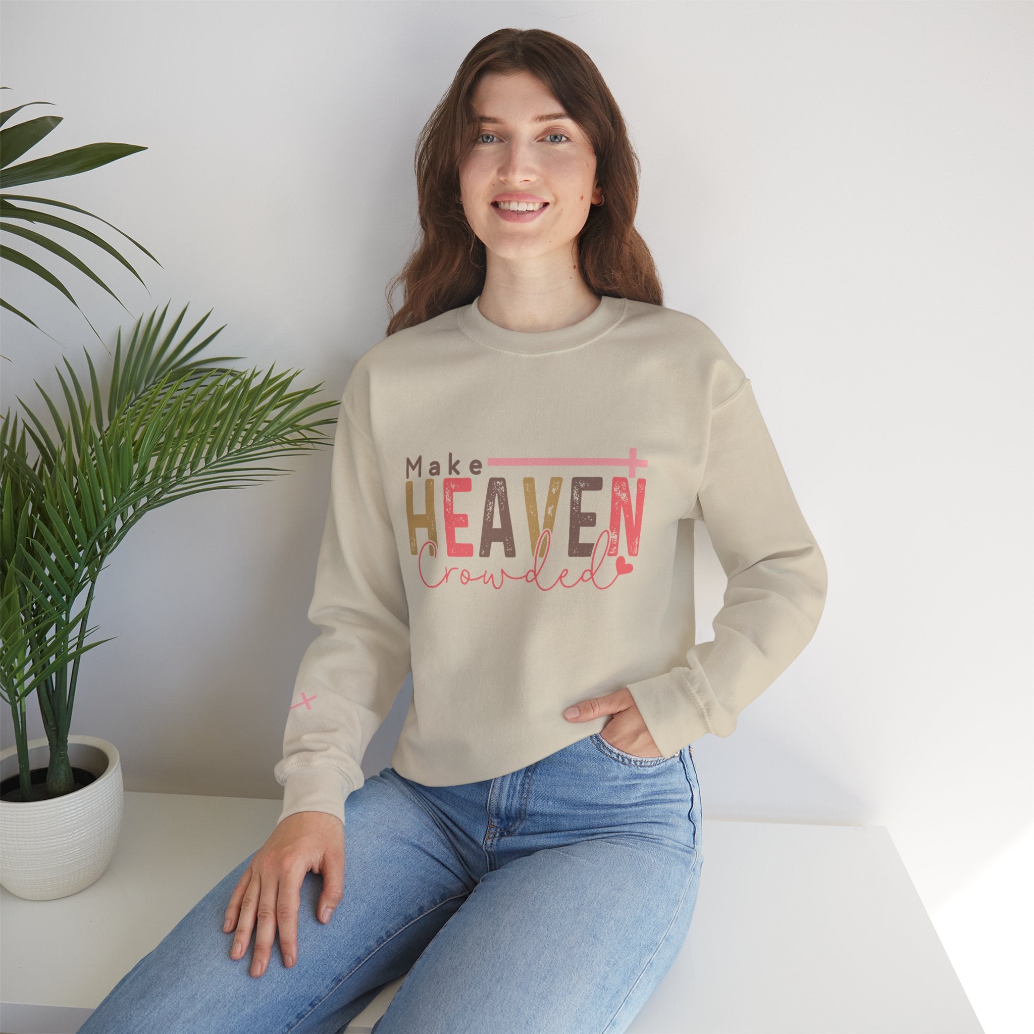 Make Heaven Crowded Crewneck Sweatshirt