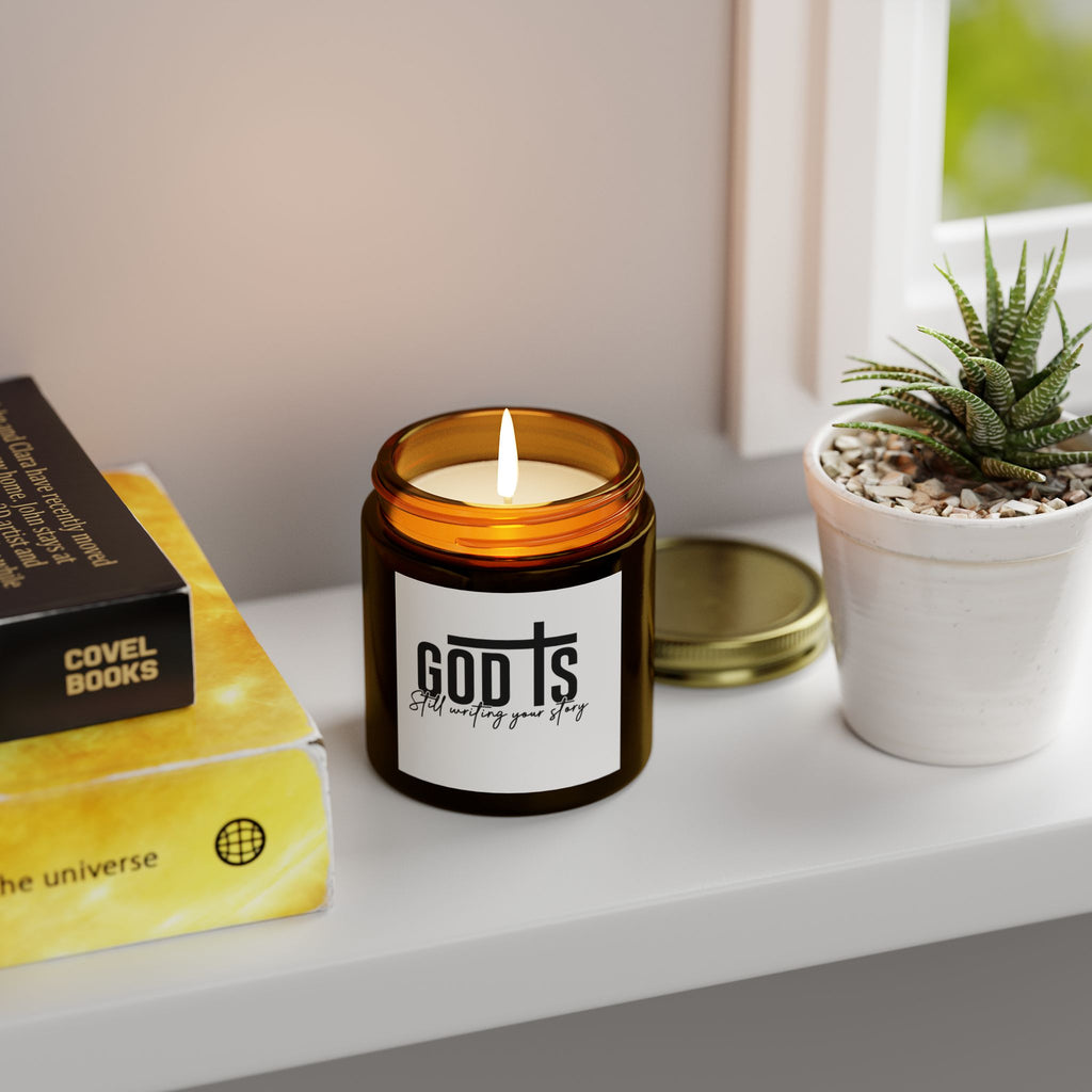 Inspirational Scented Candle - Coconut Apricot Wax (4oz, 9oz)