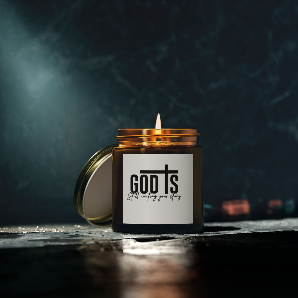 Inspirational Scented Candle - Coconut Apricot Wax (4oz, 9oz)