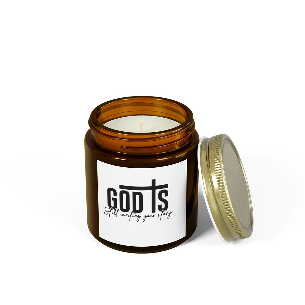 Inspirational Scented Candle - Coconut Apricot Wax (4oz, 9oz)