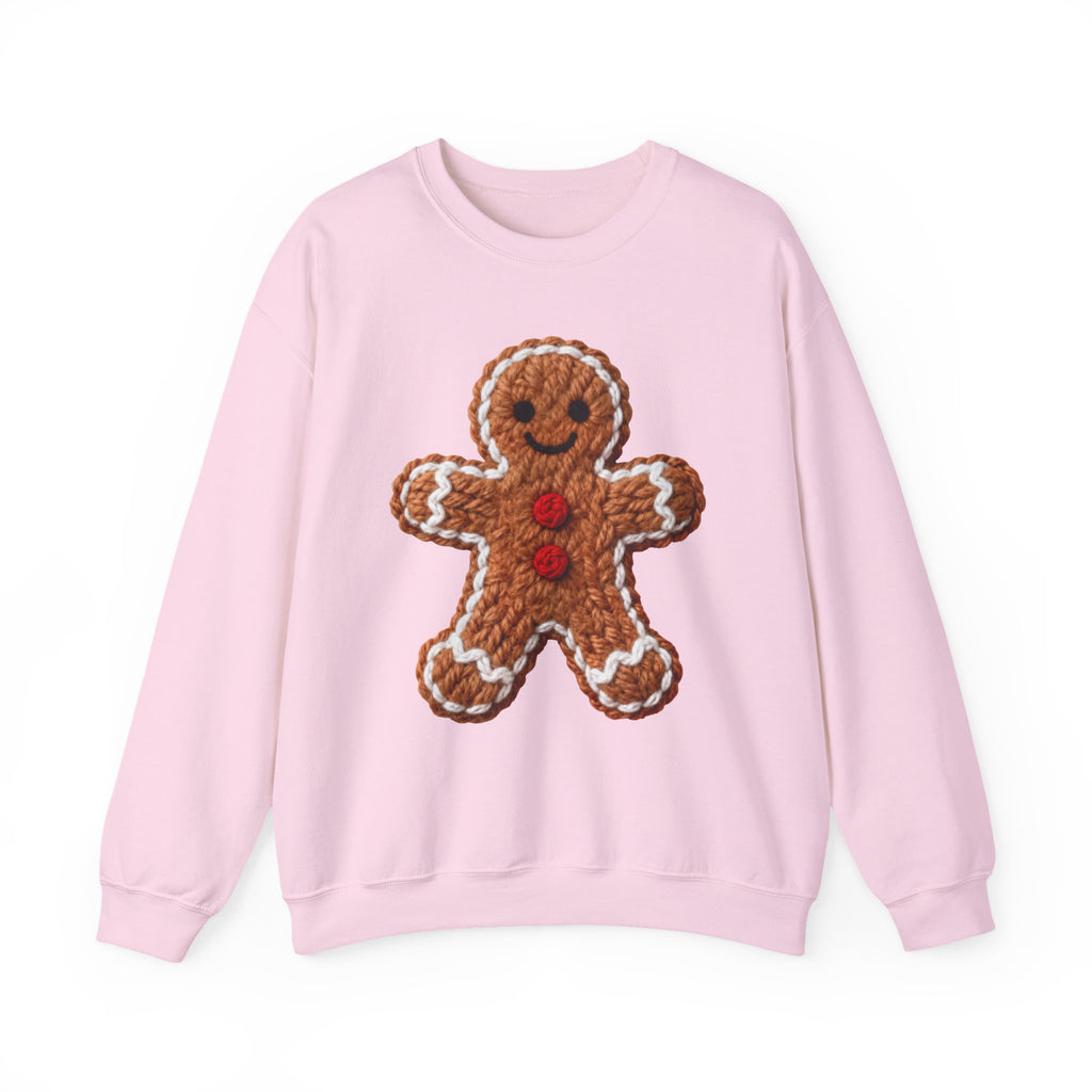 Gingerbread Man Holiday Crewneck Sweatshirt