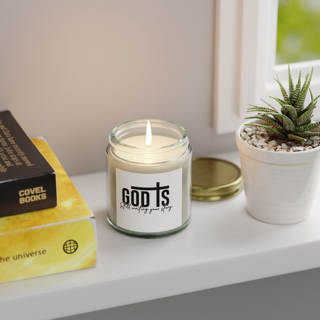 Inspirational Scented Candle - Coconut Apricot Wax (4oz, 9oz)