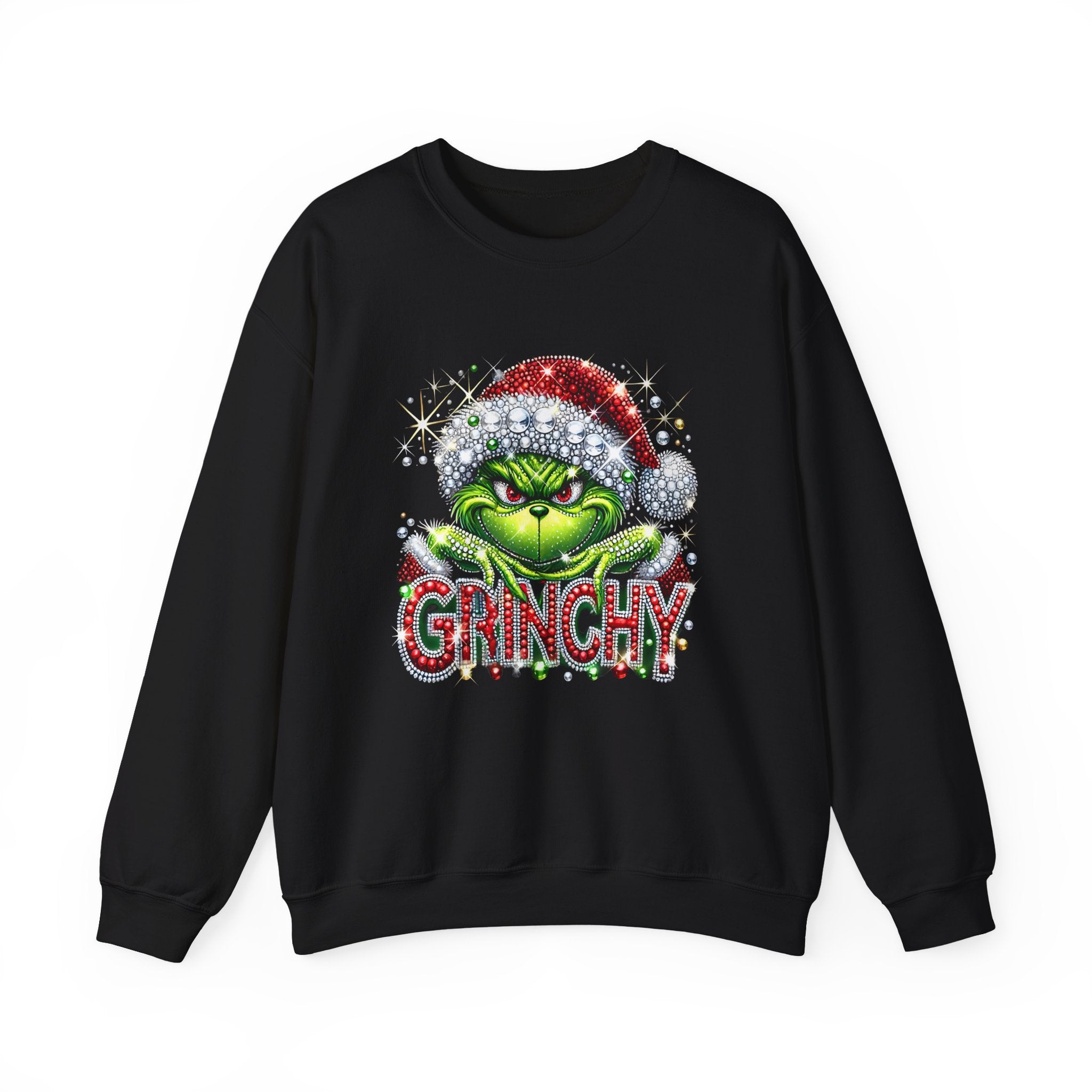 Grinchy Christmas Crewneck Sweatshirt