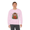 Festive Highland Cow Sweatshirt