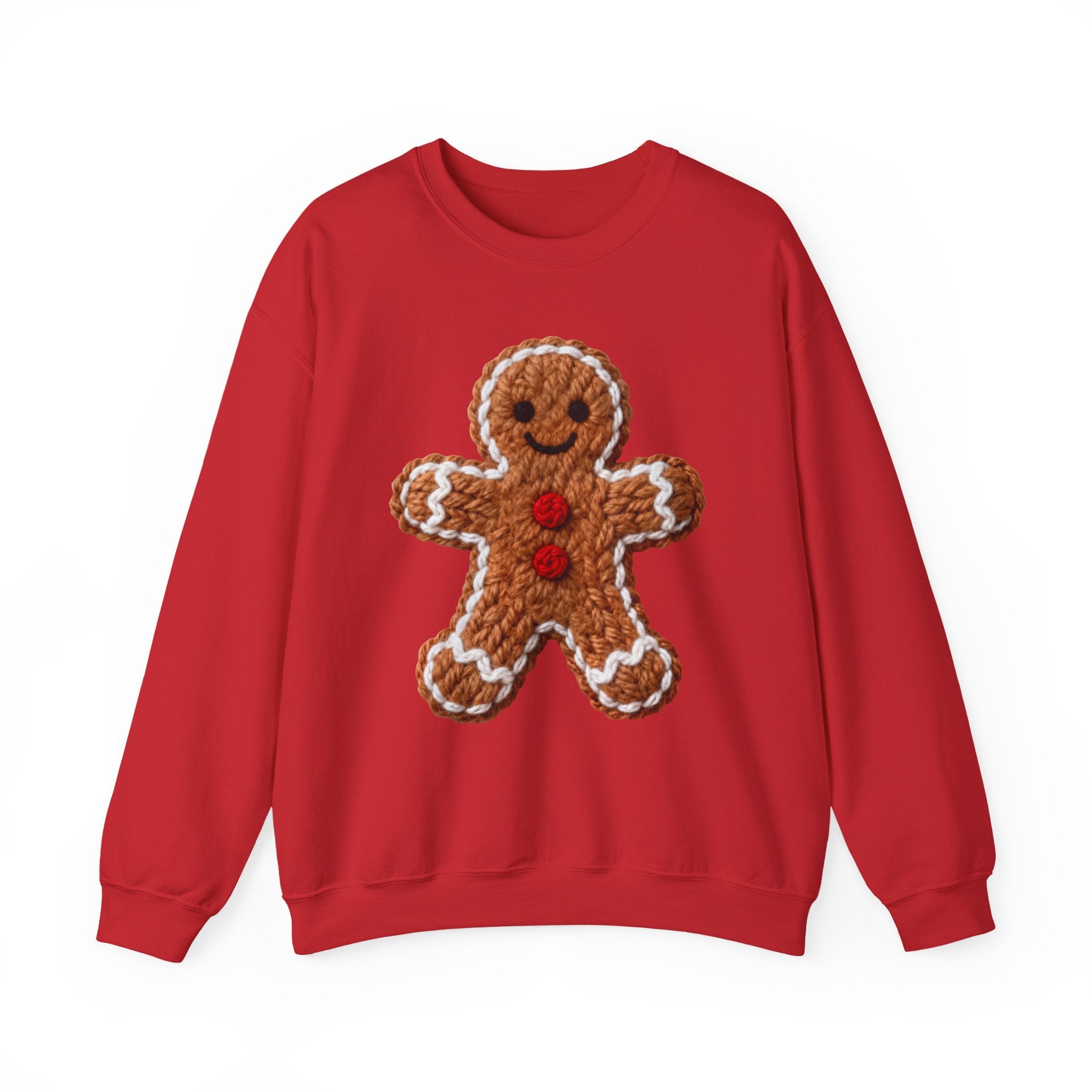 Gingerbread Man Holiday Crewneck Sweatshirt