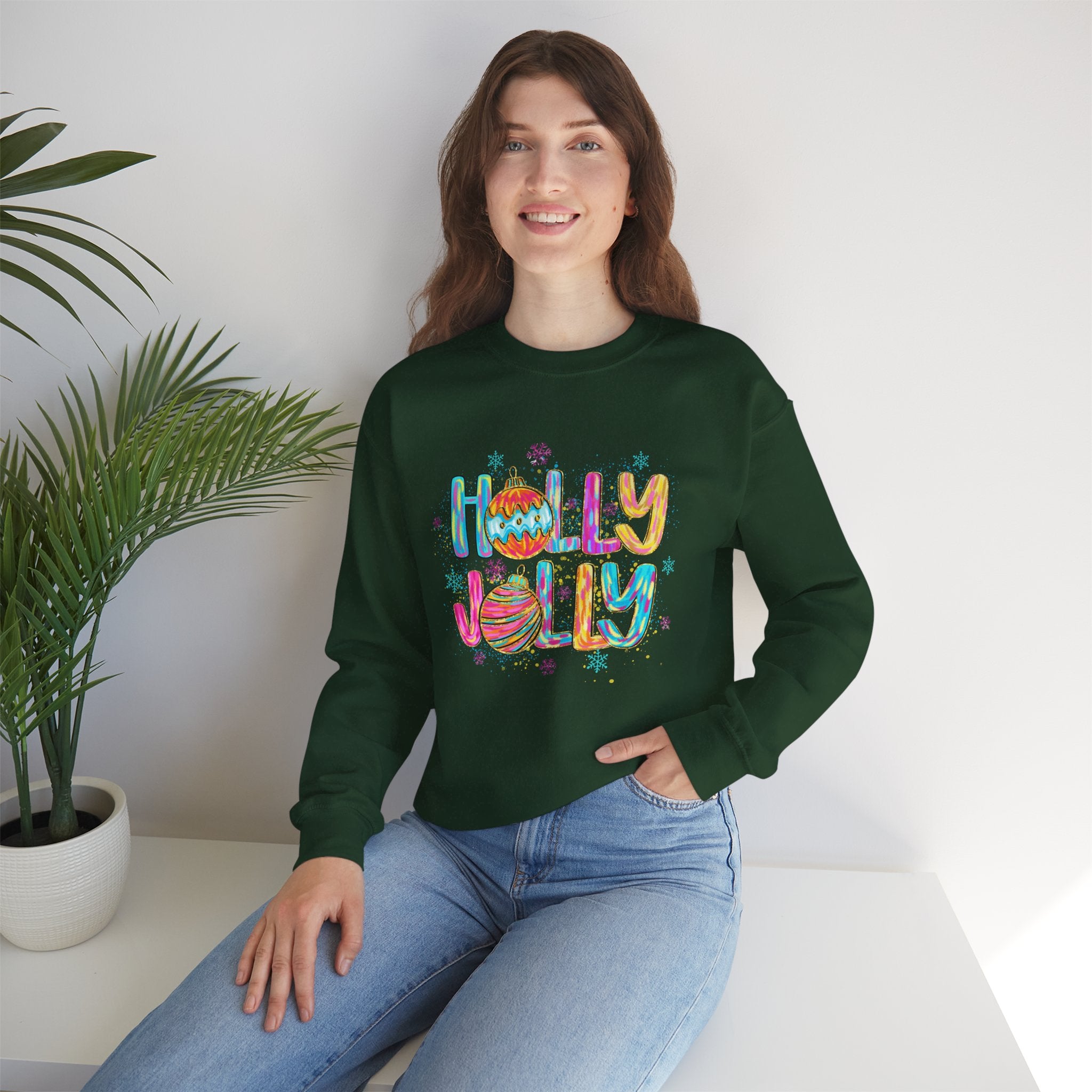 Holly Jolly Crewneck Sweatshirt