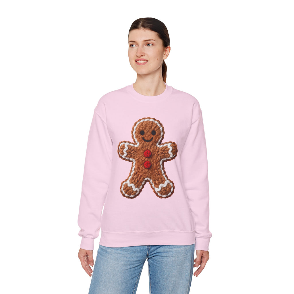Gingerbread Man Holiday Crewneck Sweatshirt